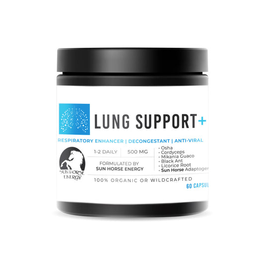 Lung Support+ (60 cap) | Respiratory, Decongestant, Viral Defense