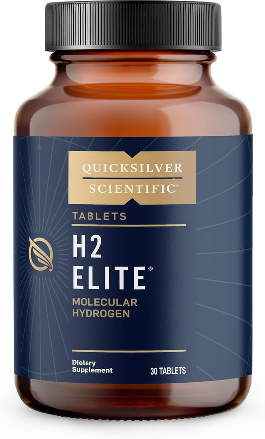 H2 Elite [Molecular Hydrogen Tablets] - 30 Count | by QuickSilver Scientific