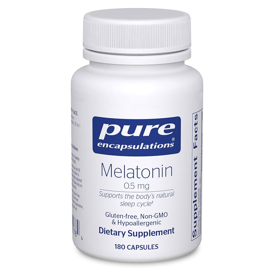 Melatonin (0.5mg) by Pure Encapsulation