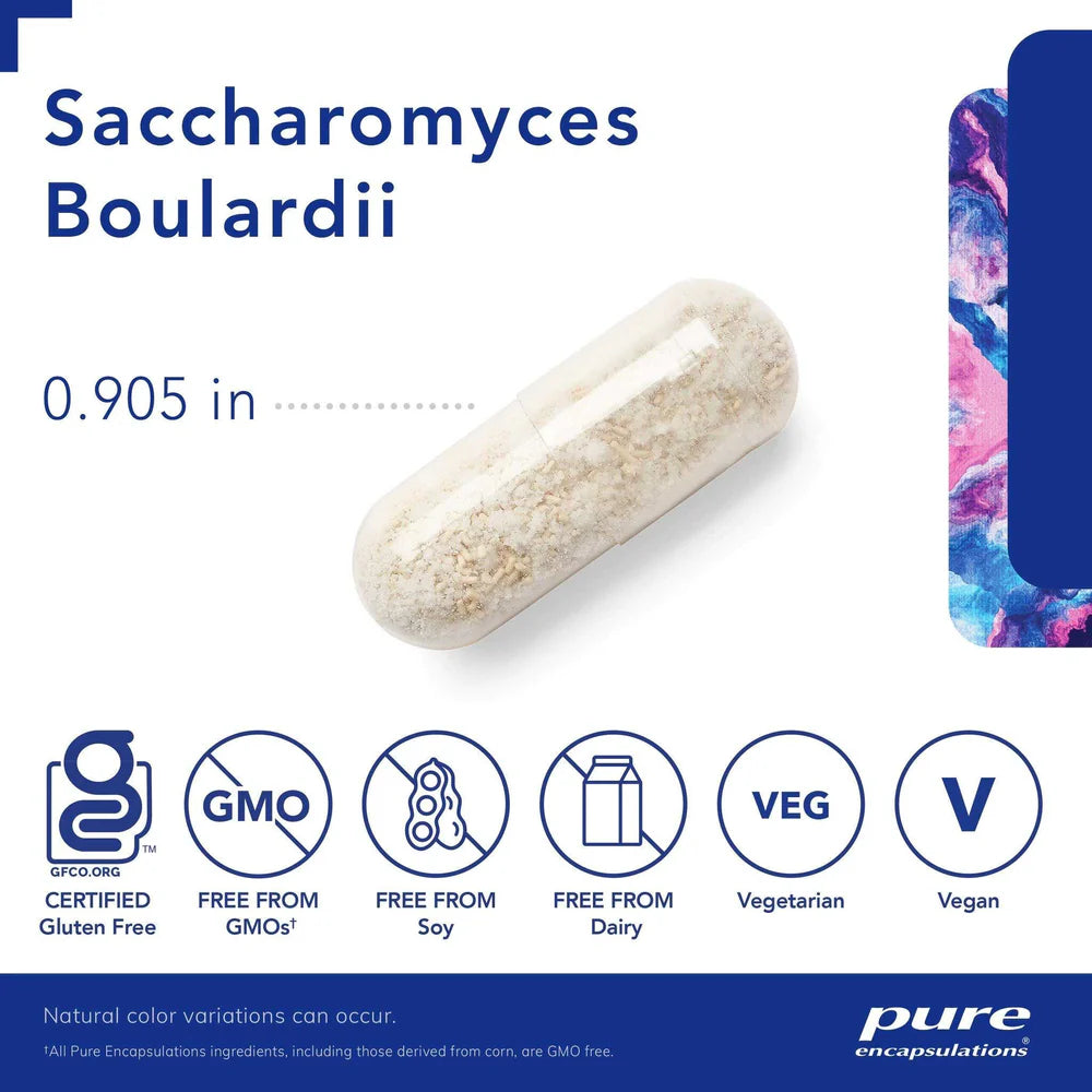 Saccharomyces Boulardii by Pure Encapsulations